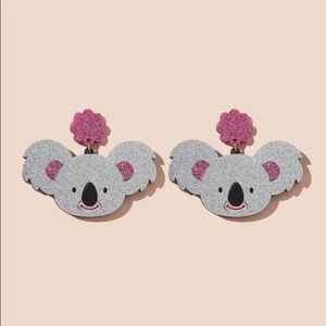🐨 Oversized Adorable Glitter Pastel Koala Heads